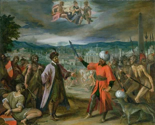 Allégorie des guerres turques : la déclaration de guerre à Constantinople, 1603-4
